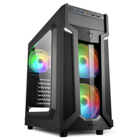 [6799376000] Sharkoon VG6-W RGB - Midi Tower - PC - Schwarz - ATX - micro ATX - Mini-ATX - Gaming - Blau - Grün - Rot