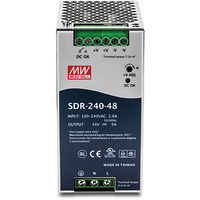 [4224502000] TRENDnet TI-S24048 - Stromversorgung ( DIN-Schienenmontage möglich ) - Wechselstrom 100-240 V