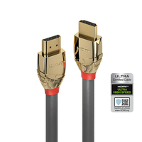 [9633524000] Lindy Gold Line - Ultra High Speed HDMI mit Ethernetkabel - HDMI (M) bis HDMI (M)