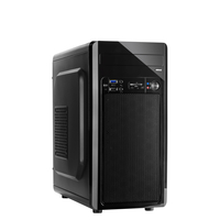 [5132812000] Inter-Tech MC-02 Micro - Tower - PC - Schwarz - micro ATX - 30,5 cm - 120 mm