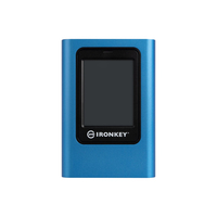 Kingston IronKey Vault Privacy 80 - 960 GB - USB Type-C - 3.2 Gen 1 (3.1 Gen 1) - 250 MB/s - Password protection - Blue