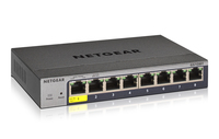 Netgear GS108Tv3 - Managed - L2 - Gigabit Ethernet (10/100/1000) - Full duplex