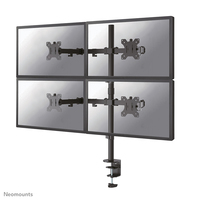 [12720450000] Neomounts by Newstar Monitor-Tischhalterung - Klemme /Bolzen - 6 kg - 33 cm (13") - 81,3 cm (32") - 100 x 100 mm - Schwarz