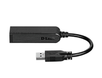 D-Link DUB-1312 - Eingebaut - Kabelgebunden - USB - Ethernet - 1000 Mbit/s - Schwarz