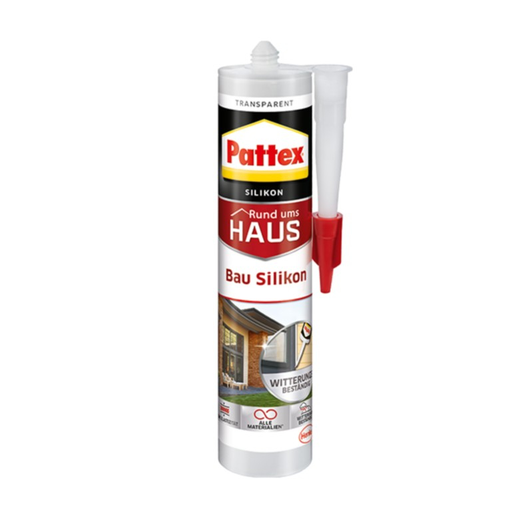 [10019846000] Pattex Haus & Bau Silikon - 300 ml - Silicone sealant - Suitable for indoor use - Suitable for outdoor use - 1 pc(s)
