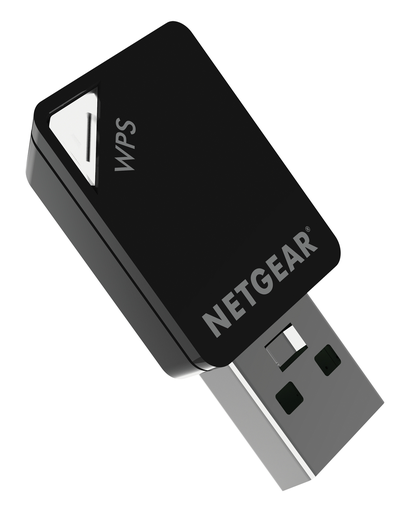 Netgear A6100 - Wireless - USB - WLAN - Wi-Fi 5 (802.11ac) - 433 Mbit/s - Black