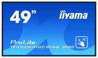 [11186615000] Iiyama ProLite TF4939UHSC-B1AG - 124,5 cm (49") - 3840 x 2160 Pixel - 4K Ultra HD - LED - 8 ms - Schwarz