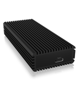 ICY BOX IB-1916M-C32 - SSD enclosure - M.2 - PCI Express 3.0 - 20 Gbit/s - USB connectivity - Black