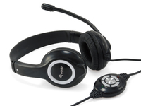 [7577726000] Equip 245301 - Headset - Head-band - Calls & Music - Black - Binaural - Digital