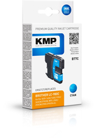 KMP B77C - Compatible - Cyan - Brother - Single pack - DCP 145 C - DCP 160 Series - DCP 165 C - DCP 167 C - DCP 190 Series - DCP 195 C - DCP 197 C - DCP 365 CN,... - 1 pc(s)