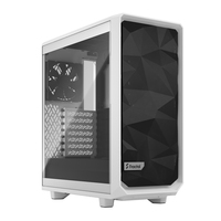 Fractal Design Meshify 2 Compact - Tower - PC - White - ATX - micro ATX - Mini-ITX - Steel - Tempered glass - Gaming