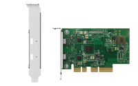 [9634150000] QNAP QXP-T32P - PCIe - Thunderbolt 3 - Full-height / Low-profile - PCIe 3.0 - NAS / Storage server