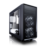 [5513900000] Fractal Design Focus G Mini - Mini Tower - PC - Black - ITX - Mini-ATX - White - Case fans - Front