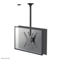 [14269416000] Neomounts by Newstar TV/monitor ceiling mount - 50 kg - 81.3 cm (32") - 190.5 cm (75") - 400 x 400 mm - Height adjustment - Black