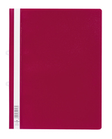 [437850000] Durable Clear View Folder - Red - PVC - A4