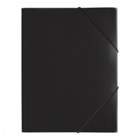 [5214717000] Pagna PP 12 - Presentation folder - A4 - Polypropylene (PP) - Black - Landscape - Snap fastener