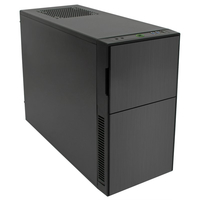 [3017642000] Nanoxia Deep Silence 4 - Mini Tower - PC - Anthracite - micro ATX - Mini-ITX - Steel - 16 cm