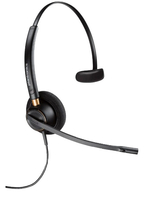 [3531702000] Poly EncorePro HW510 - Wired - Office/Call center - 100 - 6800 Hz - 52 g - Headset - Black