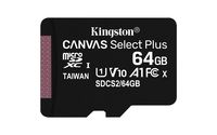 [9978290000] Kingston Canvas Select Plus - 64 GB - SDXC - Klasse 10 - UHS-I - 100 MB/s - 85 MB/s
