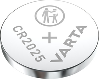 [692016000] Varta CR2025 - Einwegbatterie - CR2025 - Lithium - 3 V - 1 Stück(e) - Silber