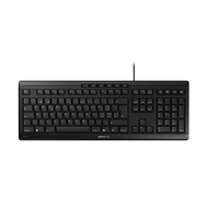 [7786614000] Cherry STREAM - Full-size (100%) - USB - Mechanical - QWERTZ - Black