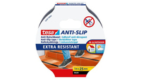 Tesa 55587-02 - Non-slip bath strip - Adults - Black - 25 mm