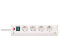 Brennenstuhl 1150650124 - 1.5 m - 4 AC outlet(s) - Indoor - White - 300 mm - 1 pc(s)