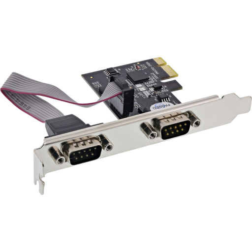 [432260001] Longshine Controller PCIe 2x Seriell RS232 - Modem - PCI-Express