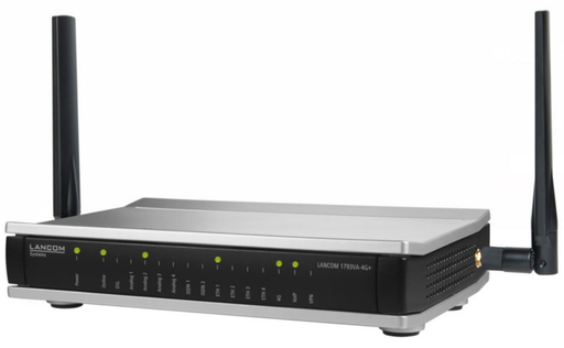[12288914000] Lancom 1793VA-4G+ Router 4 Ports ISDN/SD-WAN/VDSL - - 4 haven - Router - 4-Port