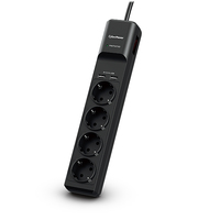 CyberPower Systems CyberPower P0420SUD0-DE - 350 J - 4 AC outlet(s) - Type F - 200 - 250 V - 50/60 Hz - 10 A