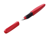 [8023234000] Pelikan 814805 - Red - Round nib - Stainless steel - Medium - Ambidextrous - Germany