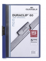 Durable Klemm-Mappe Duraclip Original 60 A4 dklblau