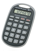 [434889000] Genie 982 AM - Tasche - Einfacher Taschenrechner - 8 Ziffern - 1 Zeilen - Akku - Schwarz - Grau