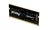 Kingston FURY Impact - 8 GB - 1 x 8 GB - DDR4 - 3200 MHz - 260-pin SO-DIMM - Black