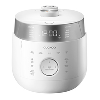 [14911452000] Cuckoo CRP-LHTR1009F - White - 1.8 L - Buttons - Rotary - Touch - Stainless steel - 1305 W - 120 V