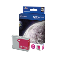 Brother LC LC1000M - Ink Cartridge Original - magenta - 9 ml