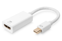 DIGITUS Aktiver Mini DisplayPort auf HDMI Adapter / Konverter