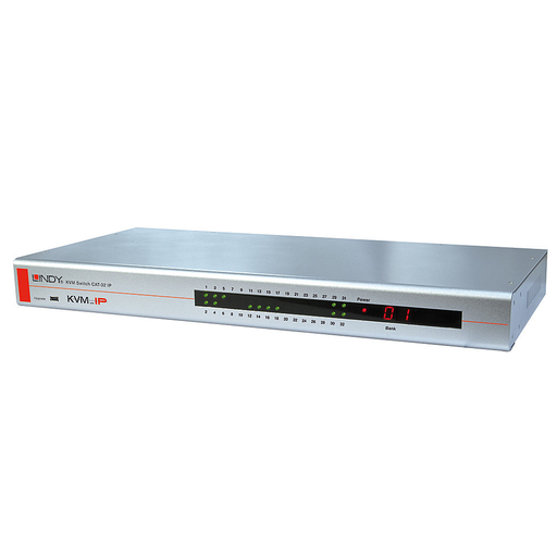 [1896482000] Lindy KVM Switch CAT-32 IP - KVM-Switch - PS/2, USB