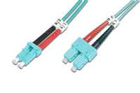 [2282983000] DIGITUS Fiber Optic Multimode Patch Cord, OM 3, LC / SC