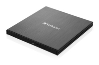 [6789767000] Verbatim 43888 - Black - Top - Notebook - Blu-Ray DVD Combo - Serial ATA III - BD - BD-R - BD-R DL - CD - DVD