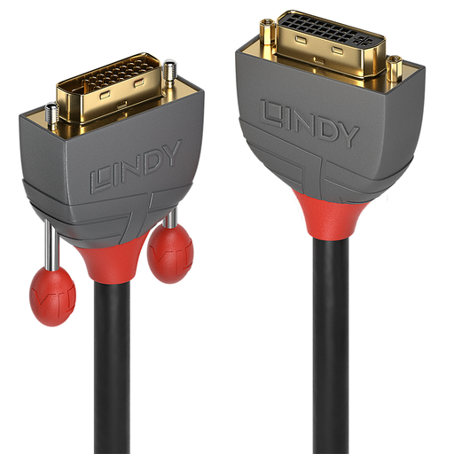 Lindy 36233 3m DVI-D DVI-I Schwarz DVI-Kabel