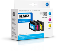 KMP 1748,4050 - Hohe (XL-) Ausbeute - Tinte auf Pigmentbasis - 90 ml - 6000 Seiten - Multipack