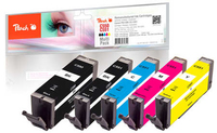 Peach 320123 - Tinte auf Pigmentbasis - Tinte auf Farbstoffbasis - 18 ml - 8,5 ml - 330 Seiten - Multipack