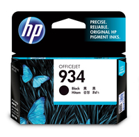 HP 934 Schwarz Original-Druckerpatrone - Standardertrag - Tinte auf Pigmentbasis - 10 ml - 400 Seiten - 1 Stück(e)