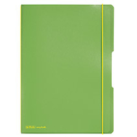 [3954146000] Herlitz 11361458 - Green - A4 - 80 sheets - 80 g/m² - Squared paper