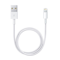 [2677096000] Apple Lightning to USB Cable - Kabel - Digital / Daten 0,5 m - 4-polig