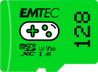 [11941677000] EMTEC ECMSDM128GXCU3G - 128 GB - MicroSDXC - UHS-I - 100 MB/s - 50 MB/s - Class 3 (U3)