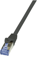 LogiLink Cat6a S/FTP - 1m - 1 m - Cat6a - S/FTP (S-STP) - RJ-45 - RJ-45