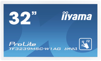 [11311493000] Iiyama ProLite TF3239MSC-W1AG - 80 cm (31.5") - 1920 x 1080 pixels - Full HD - LED - 8 ms - White