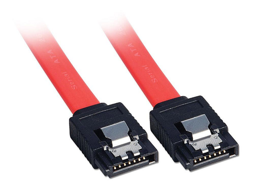 [1359615000] Lindy 0.2m SATA Cable - 0.2 m - Male/Male - Red